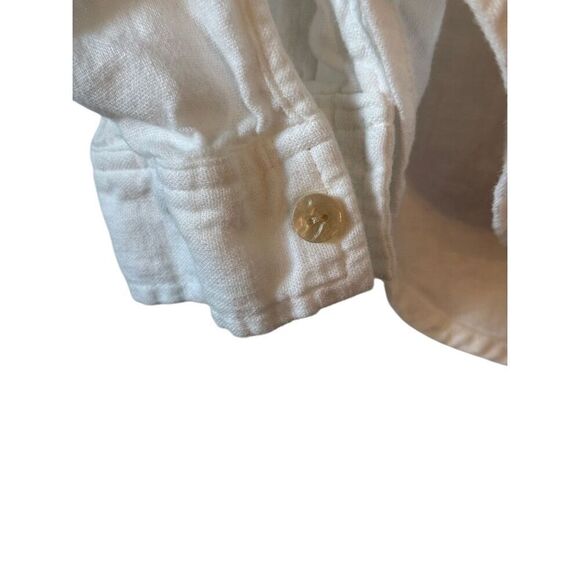 Orvis Woman White Button Down Shirt - Picture 13 of 16